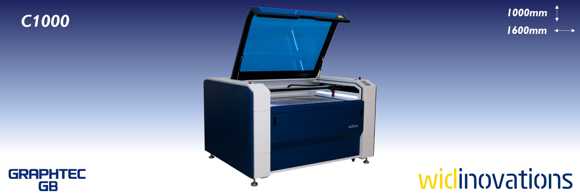 wid inovations - widlaser c1000 - banner