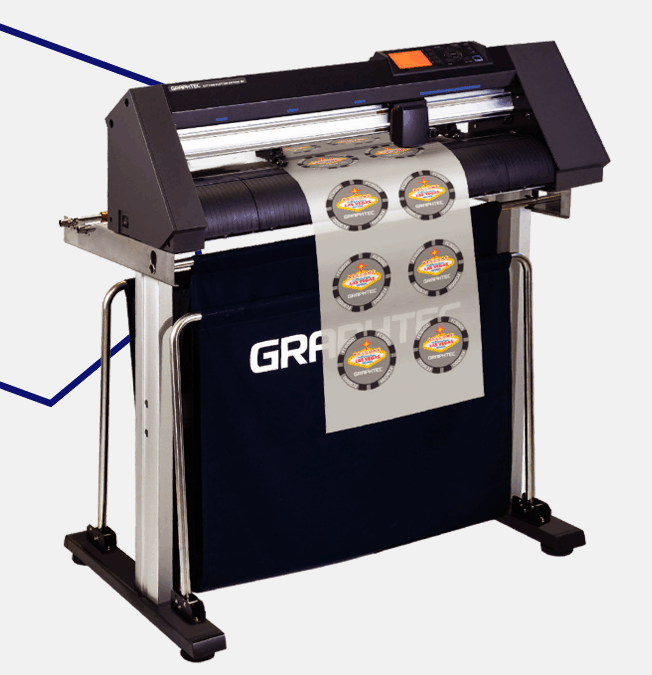 The Graphtec CE8000 plotter provides an accurate and reliable solution for DTF applications